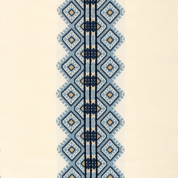 Corpetti Blue InsideOut Performance Fabric by the Yard