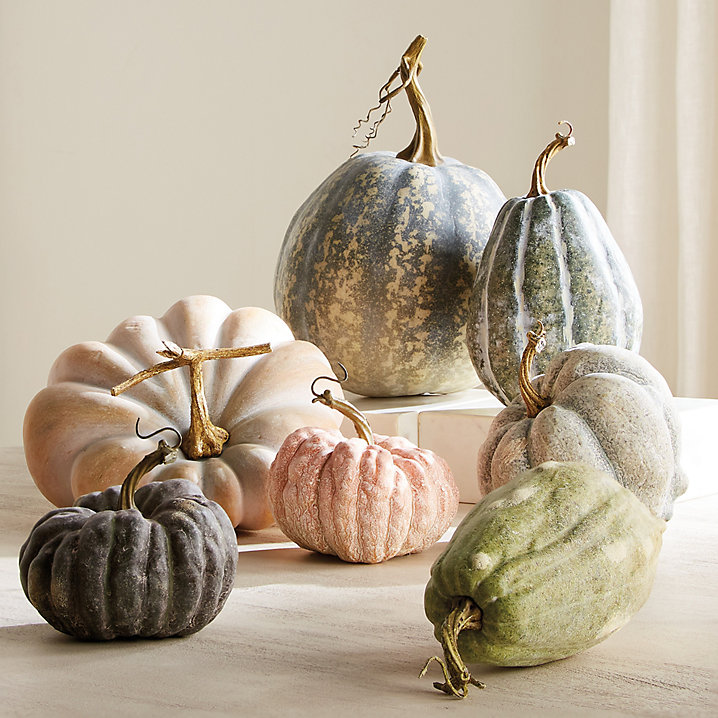 Faux Autumn Gourd