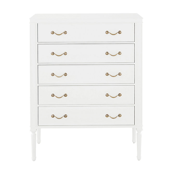 Gabriella 5-Drawer Tall Dresser