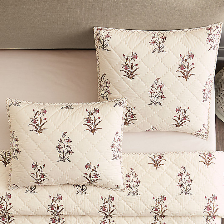 Gwendolyn Floral Quilted Sham