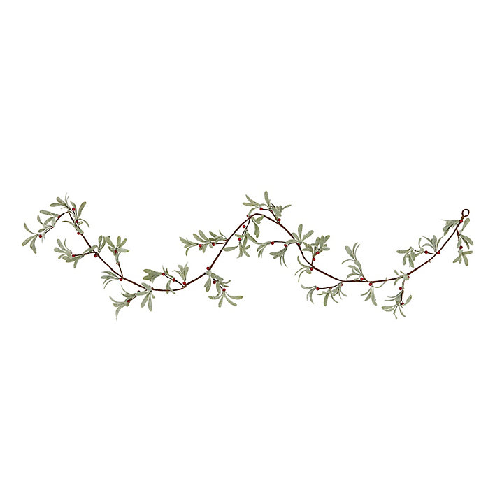 Holly Berry Leaf Garland