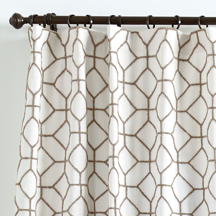 Inman Textured Trellis Panel - Cornflower
