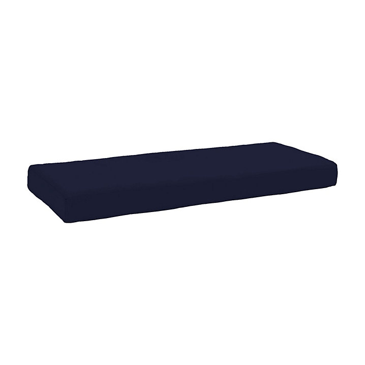 Banquette Cushion Seat - 48in Canvas Navy