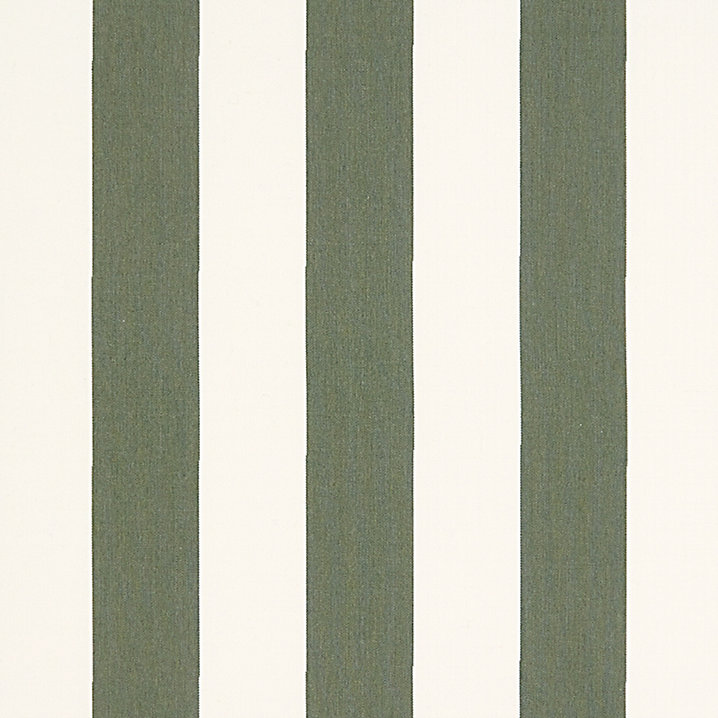 Canopy Stripe Fern/White Sunbrella® Performance Fabric by the Yard